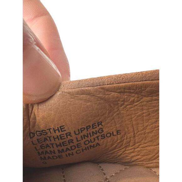 BIRDIES Goldfinch Tan Suede Ballet Flat Women's Size 9 Pointed Toe Leather Fall - Picture 11 of 13